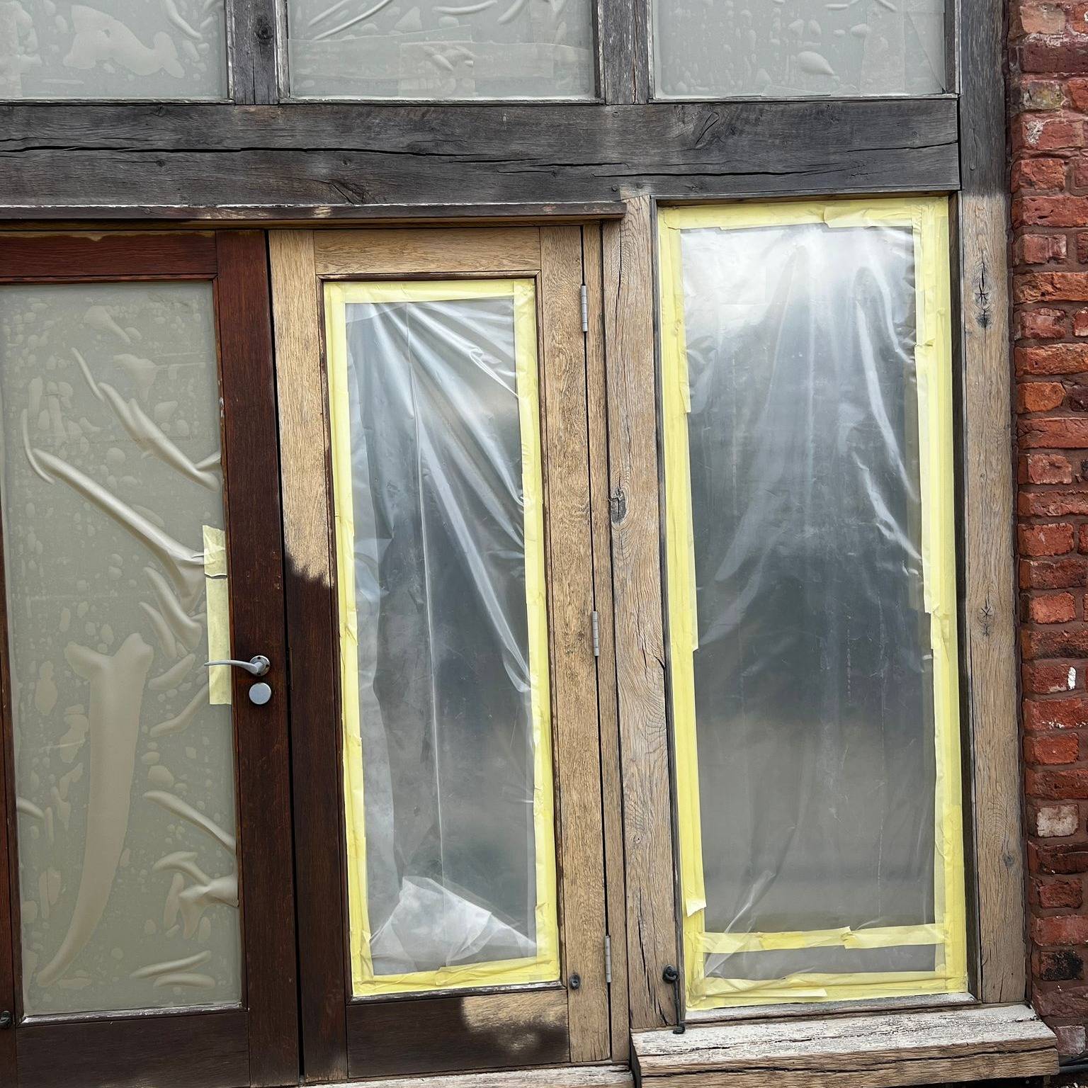 Outbuilding restoration full exterior