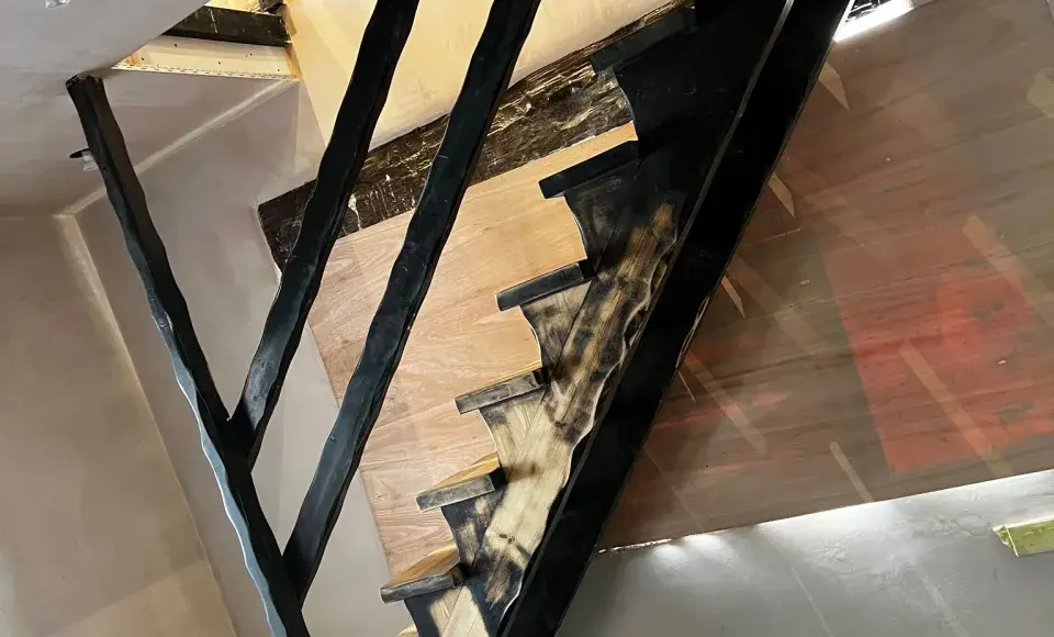 Staircase improvement mid-project