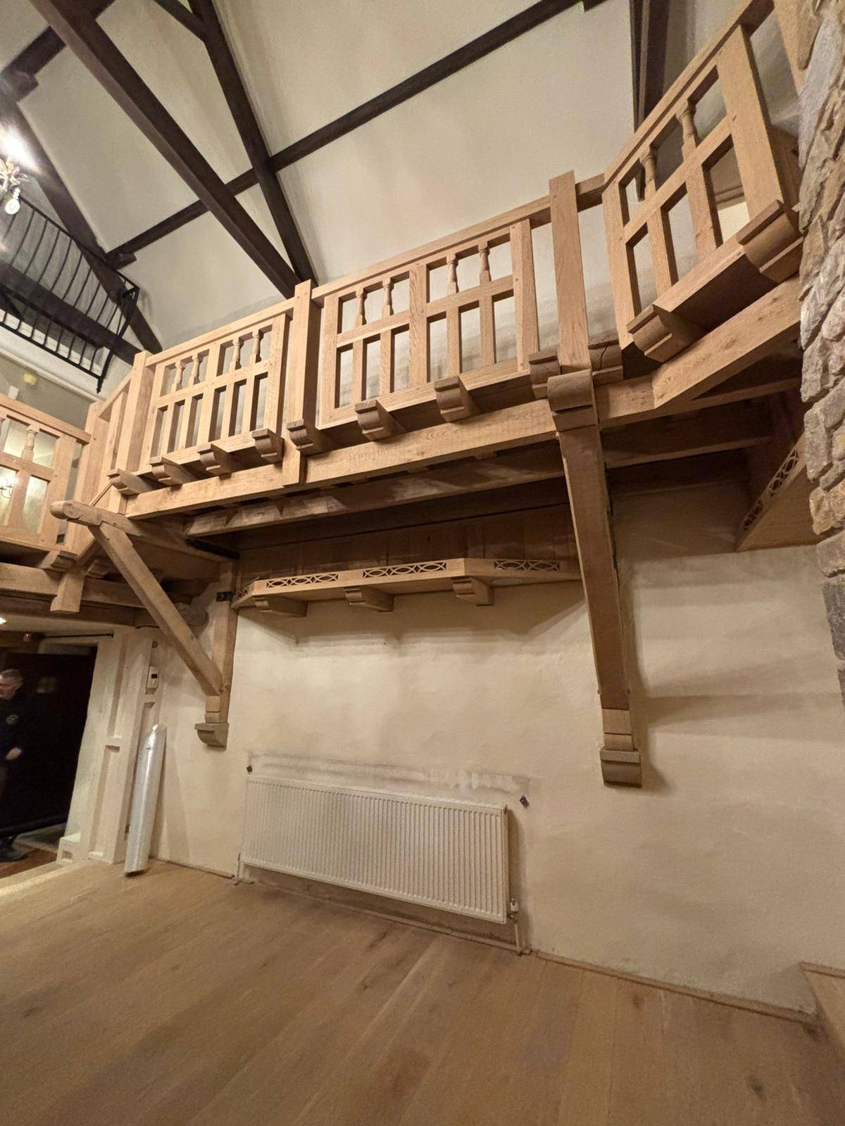 Grand Staircase Uplift after — Sandblasting Northampton | STAIRCASES & LANDINGS restoration service